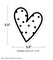 Carson Dellosa Kind Vibes 36-Piece Heart Cutouts, Purple, Pink, and Black and White Bulletin Board Decorations for Valentines Day, Name Tags, and Classroom Decor